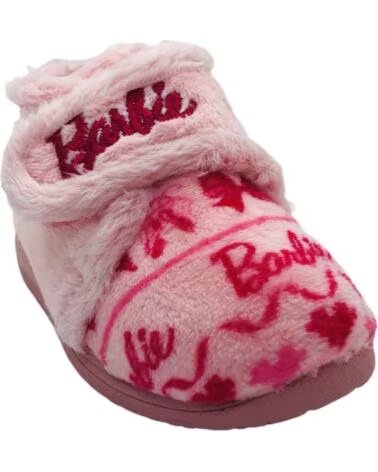 PANTOUFLE BOTTINE BARBIE FILLE 10BB ROSE ROSA