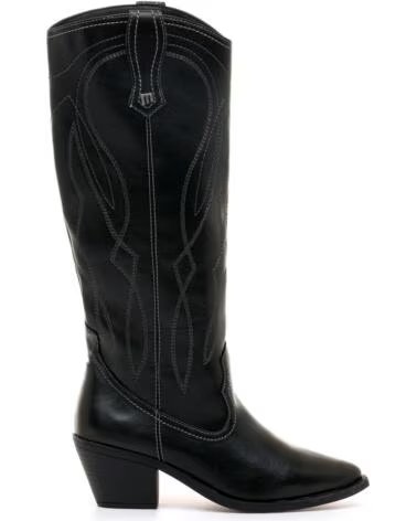 STIVALI ALTI STILE TEXANO MTNG 55349 NEGRO