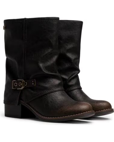 MTNG 55970 MARRON BOTTES DE STYLE MOTARD ET MILITAIRES MARRóN