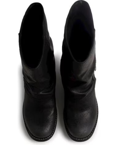 STIVALI STILE BIKER MTNG 55970 IN NERO NEGRO