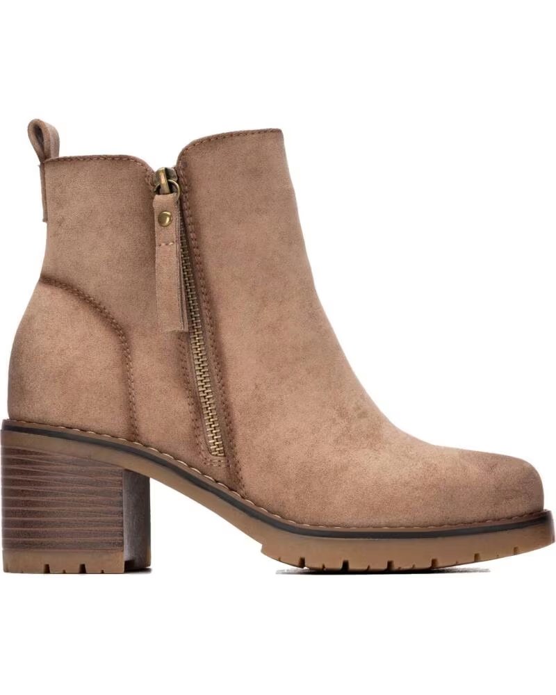 XTI BotIn de mujer BASIC 130703 Taupe MARRóN