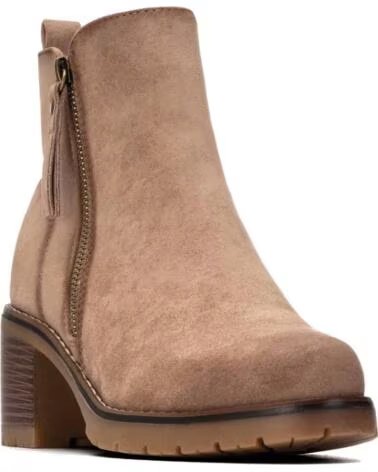 XTI BotIn de mujer BASIC 130703 Taupe MARRóN