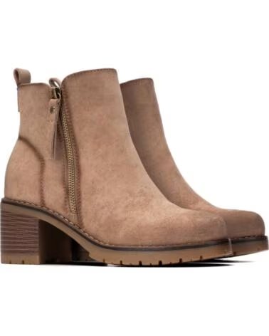 XTI BotIn de mujer BASIC 130703 Taupe MARRóN