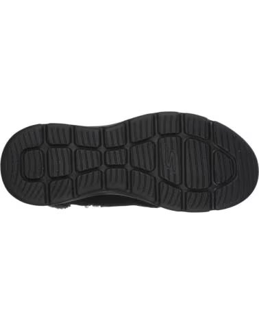 Stivali per Donna SKECHERS BOTAS GLACIAL ULTRA WOODLANDS PARA MUJER EN COLOR NEGRO NEGRO