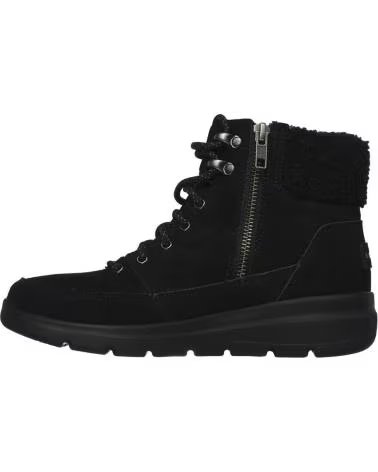 Stivali per Donna SKECHERS BOTAS GLACIAL ULTRA WOODLANDS PARA MUJER EN COLOR NEGRO NEGRO