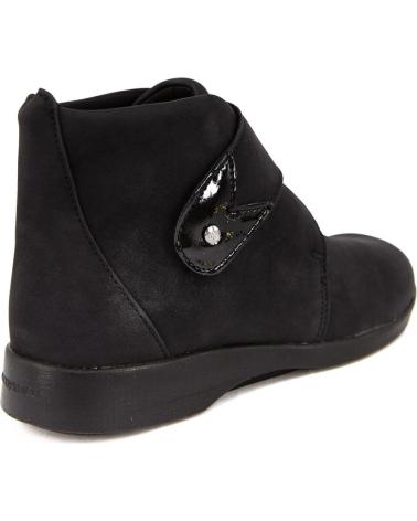 Botines de Mujer ARCOPEDICO BEATRIZ NUBUCK NEGRO