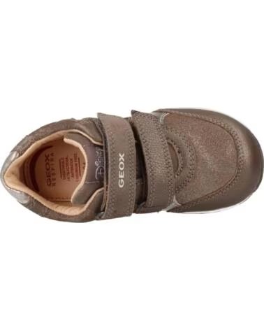 GEOX SAPATOS MENINA RISHON GIRL CASTANHO C1X2U