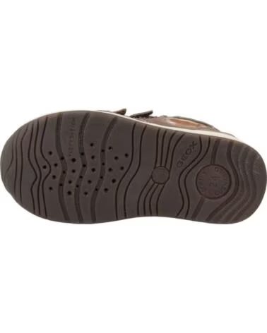 GEOX SAPATOS MENINA RISHON GIRL CASTANHO C1X2U