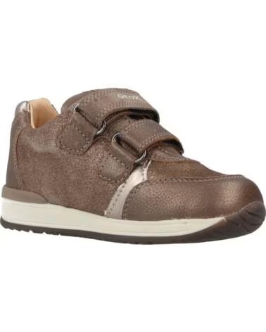 GEOX SAPATOS MENINA RISHON GIRL CASTANHO C1X2U