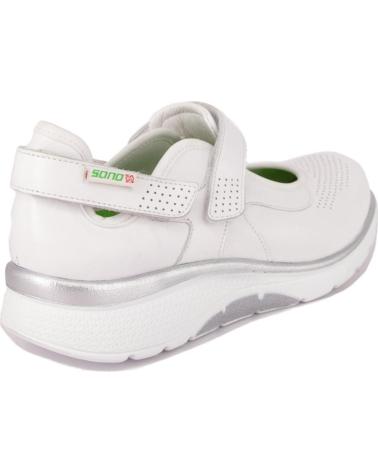 Ballerinas für Damen MEPHISTO ILINA LIGHT BLANCA BLANCO