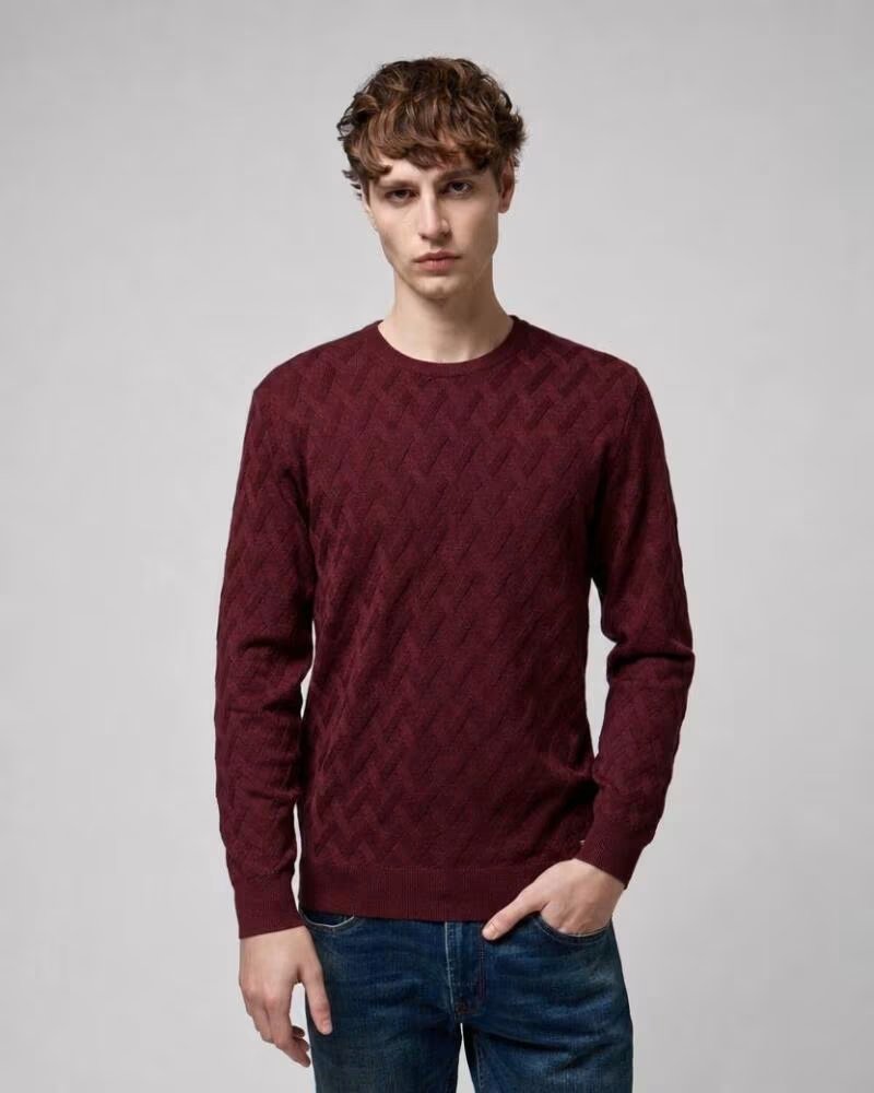 GIANNI LUPO GRANATROT PULLOVER VARIOS COLORES