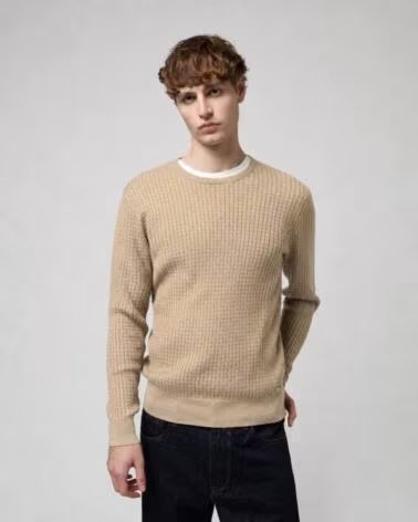 GIANNI LUPO PULLOVER BISCOTO KETTEN BRAUN MARRóN