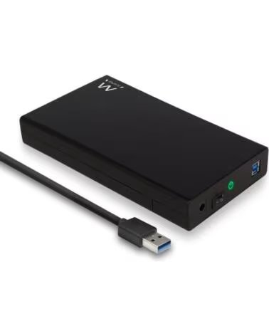 EWENT Carcasa para discos duros - usb 3 0 - sata 3 5