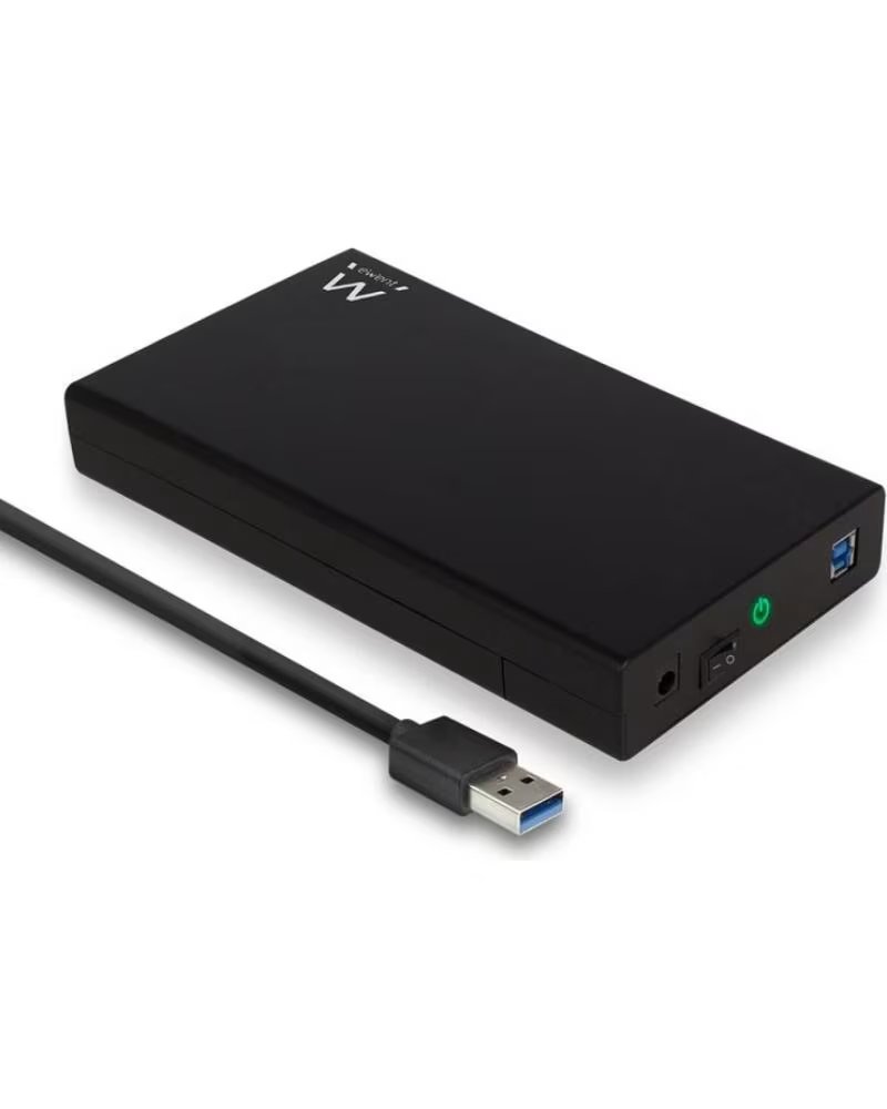 EWENT Carcasa para discos duros - usb 3 0 - sata 3 5