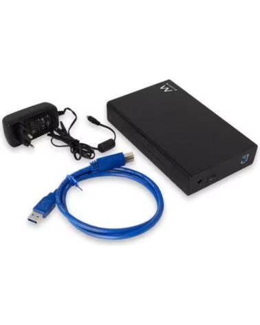 EWENT Carcasa para discos duros - usb 3 0 - sata 3 5