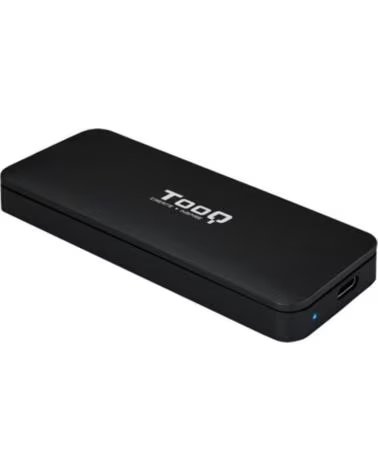 TOOQ Caja externa tqe - 2280b para ssd m 2 usb tipo c negro