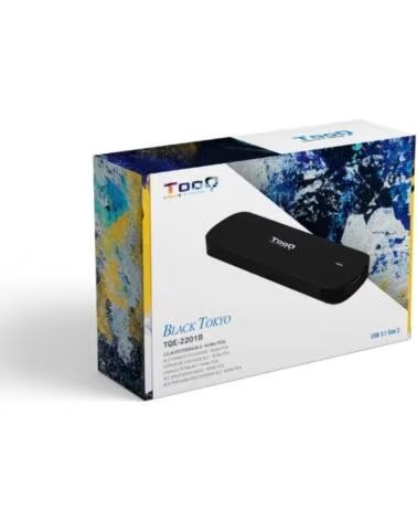 TOOQ Caja Externa M 2 NVMe USB3 1 GEN2 Negra