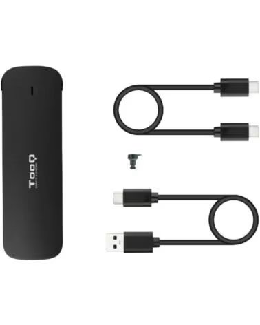 TOOQ Caja Externa M 2 NVMe USB3 1 GEN2 Negra