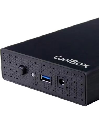 COOLBOX Caja HDD 3 5 SCA-3533 USB3 0 Negra Alum
