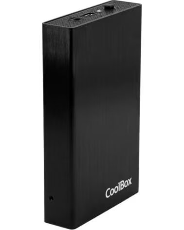COOLBOX Caja HDD 3 5 SCA-3533 USB3 0 Negra Alum