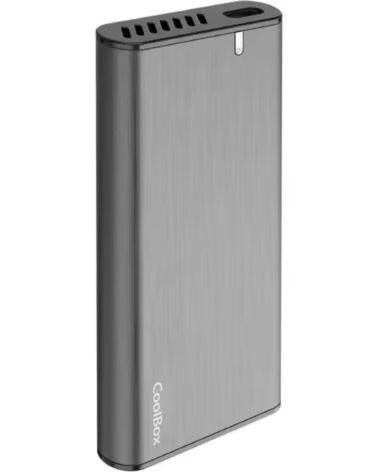 COOLBOX Caja externa m 2 usb - c minichase ns31 usb 3 2 gen 2 ngff nvme