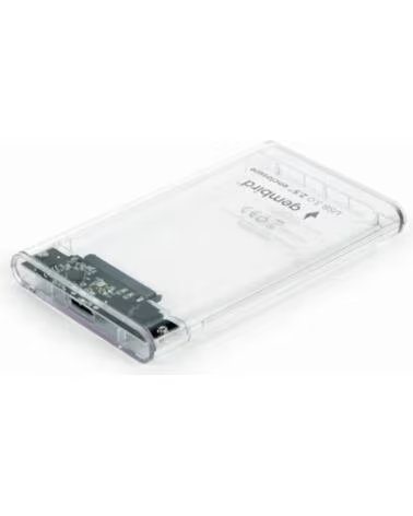 GEMBIRD Carcasa 2 5 USB3 2 Transpare Bolsa Trans