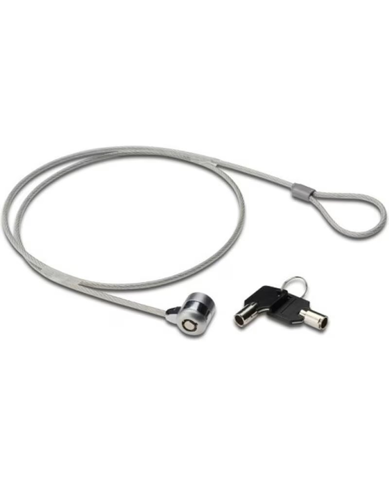 EWENT Cable de seguridad cierre kensington universal para portatil - 2 llaves - 1 5m