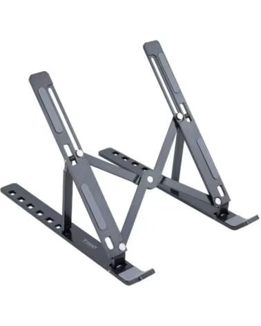 TOOQ Soporte elevador plegable portatiles Gris