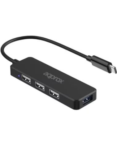 APPROX Hub USB Tipo-C 3USB 2 0 1Puerto USB 3 0