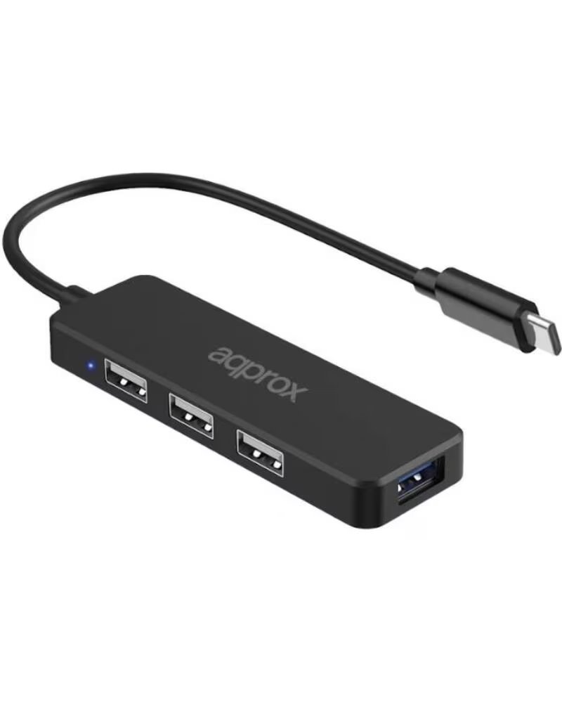 APPROX Hub USB Tipo-C 3USB 2 0 1Puerto USB 3 0