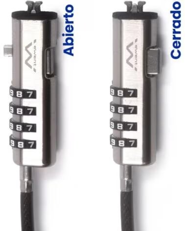 EWENT Cable Seguridad Nano combinacion