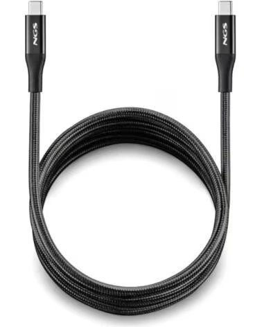 NGS Cable carga rapida USB C a USB C de 2 m