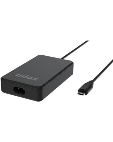 NILOX Alimentador gan usb-c para portatil -90w