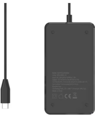 NILOX Alimentador gan usb-c para portatil -90w