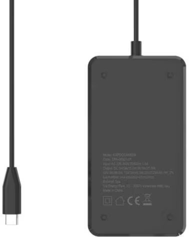 NILOX Alimentador gan usb-c para portatil - 65w