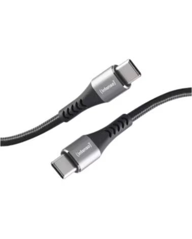 INTENSO Cable usb tipo c 2m - macho - macho - negro 100w