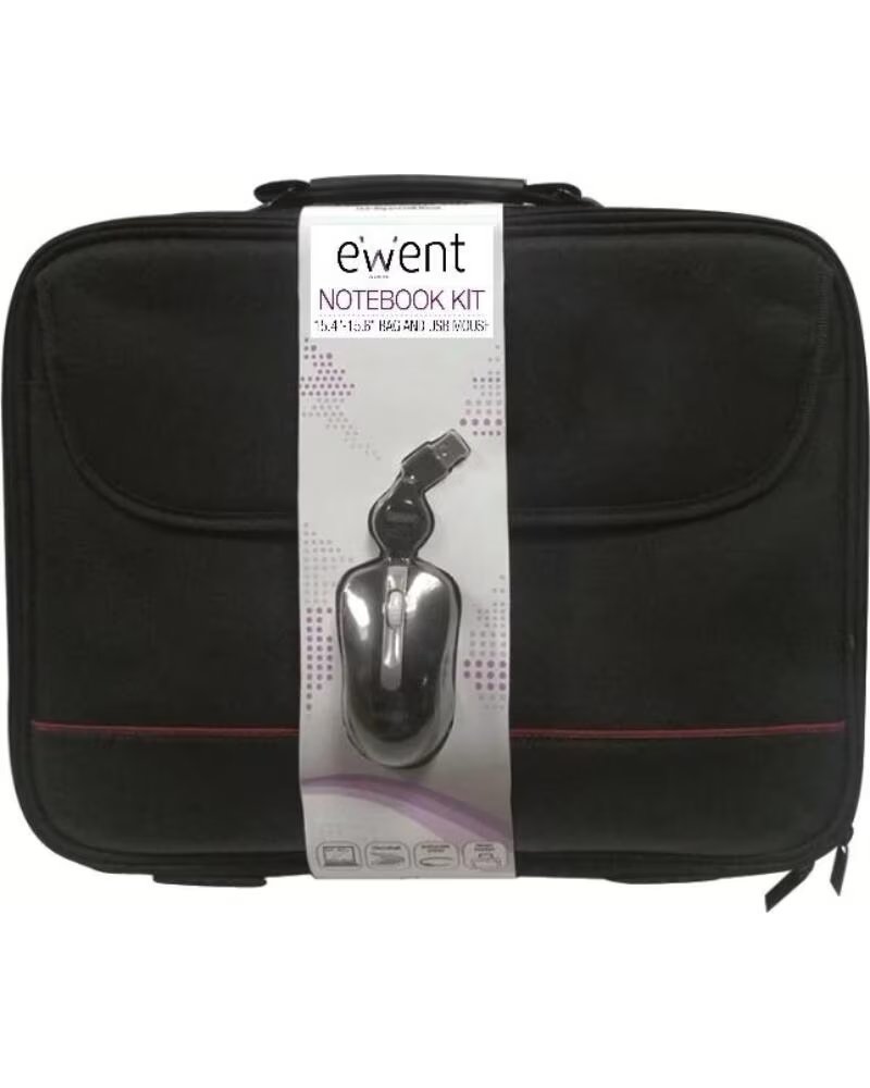 EWENT Kit bolsa notebook para portatil 15 6 pulgadas mouse raton usb