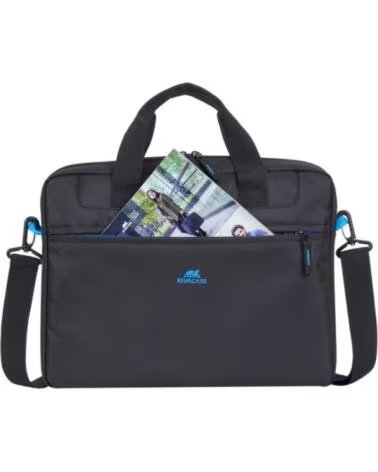 RIVACASE 8027 Regent II Maletin 14 negro BLACK