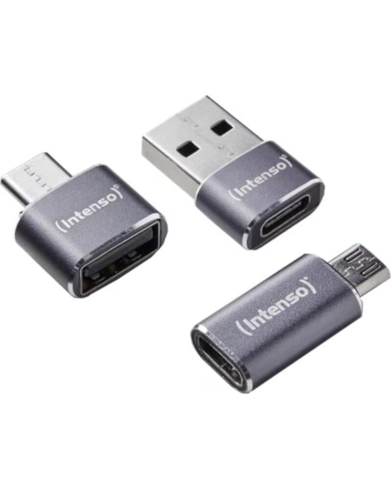 INTENSO Adaptador USB Mix C AA CC Micro