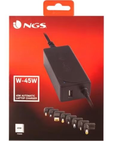 NGS CARGADOR PARA PORTATIL 45W