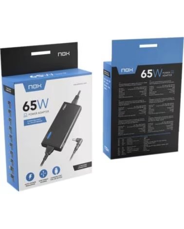 NOX Cargador para portatil 65W USB