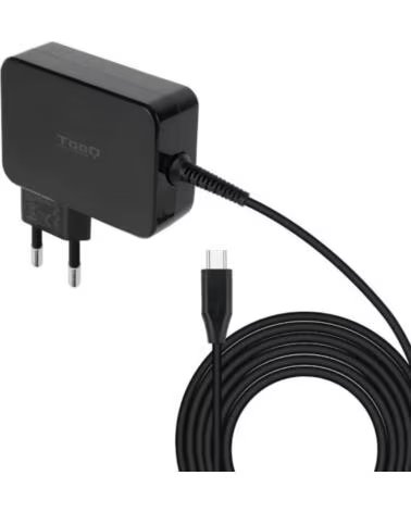 TOOQ Cargador portatil GAN USB-C PD 90W Negro