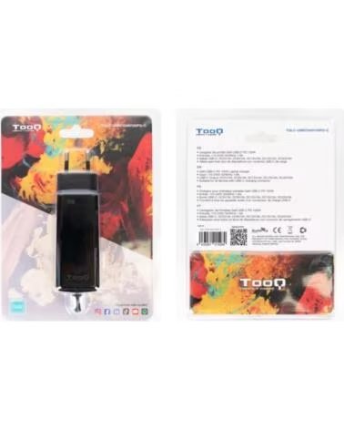 TOOQ Cargador portatil GAN USB-C PD 100W Cubico