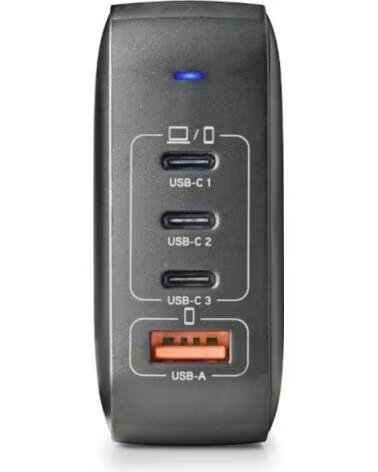 NGS CARGADOR ULTRARAPIDO165W 4 PUERTOS 3USB-C 1 US