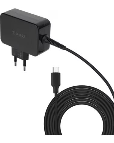 TOOQ Cargador portatil GAN USB-C PD 45W Negro