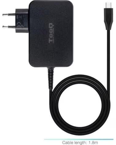 TOOQ Cargador portatil GAN USB-C PD 100W Negro