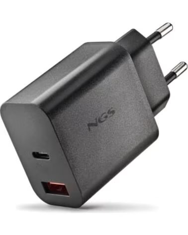NGS CARGADOR GAN ULTRARAPIDO 30W USB-C USB-A