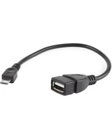 GEMBIRD Cable USB 2 0 OTG Micro B-M - A-H 15 cm Ne