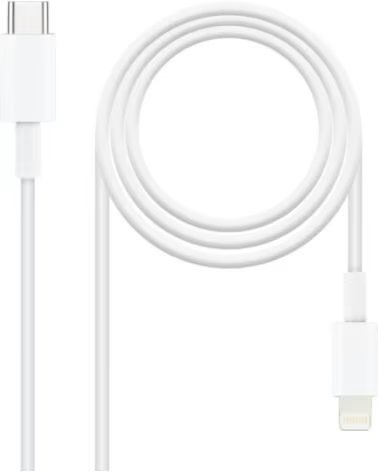 NANO CABLE Nanocable Cable Lightning a USB-C 0 5 metros