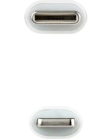 NANO CABLE Nanocable Cable Lightning a USB-C 1 metro